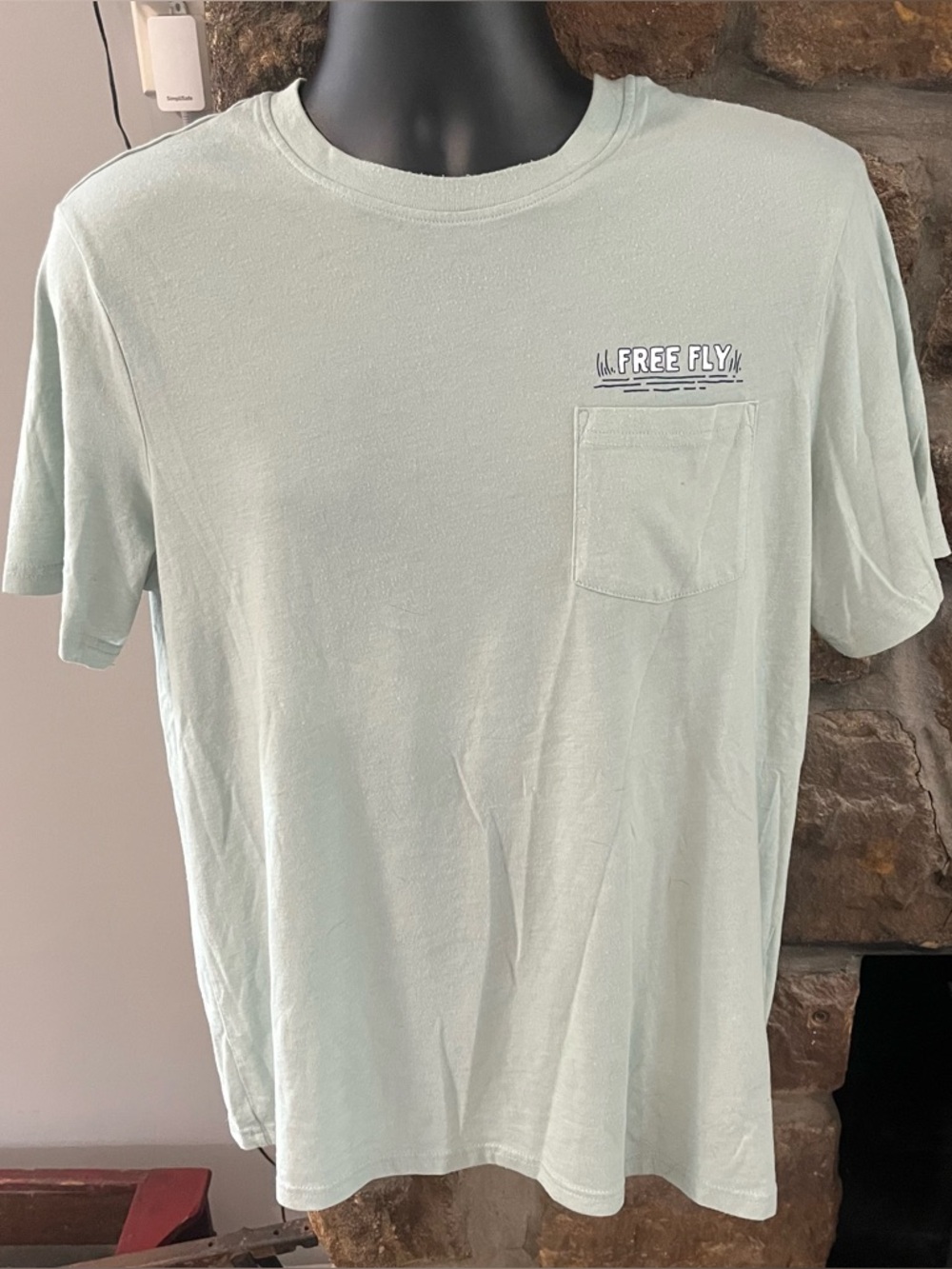 FREE FLY “Adventure Out” Men’s Short Sleeve Pocket T-Shirt - Medium